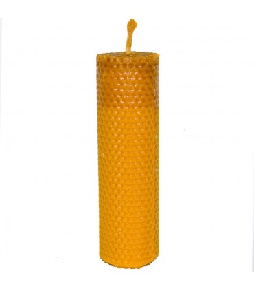 Round Virgin Wax Craftswoman guards of Bee -  17.5 x 5 cm