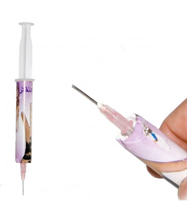 Jeringuilla Especial Tatuajes Henna - 14 cm - Grosor 1mm