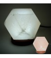 Sale di mini lampada USB himalayano - diamante arancione