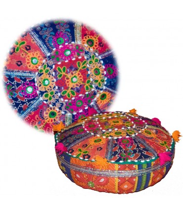 Coussin Yoga - Artisanat - Décoré Indien - Comprend farcies cm -