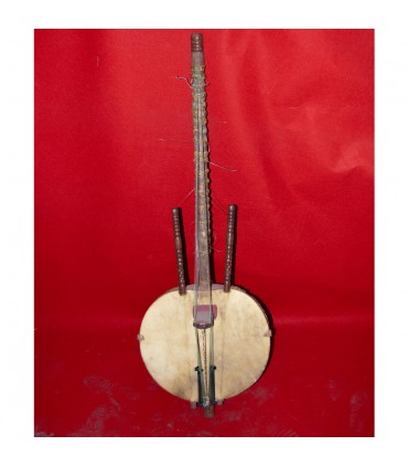 Kora - chitarra maliano - artigiano - 125 cm - Base zucca