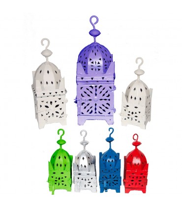 Fer Lanterne Square - 3 tailles - Couleurs personnalisées