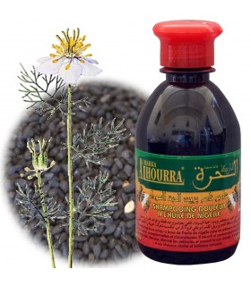 Shampooing naturel nigelle - 250 ml - Jabba Swada - Nigella Sativa