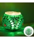 Portavelas Turco - Cristal Murano -Artesania Turca Tamaño 2