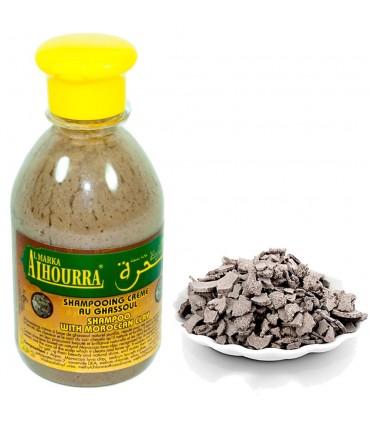 Shampooing naturel - Ghassoul - 250 ml - Purifie cheveux