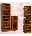 Wooden Puzzle Tower - Jenga - Transportation Wood Box - 2 Sizes