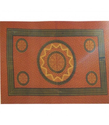 Tela Algodon India-Sol Mosaico-Artesana-210 x 140 cm