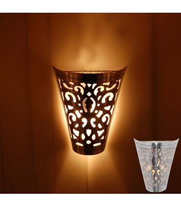 Apply Wall Aluminum Draft - Floral - Polished