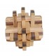 Jeu Cube Ball 2 Couleurs -Bois-Ingenio - Puzzles - 8 x 8 cm