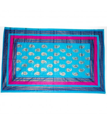 Africano Algodon-estampado 2 tessuto - qualità speciale - 210 x 140 cm