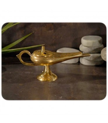 Turibolo Aladdin ottone incisione - foro carbonio - 2 taglie