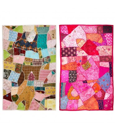 Stoffe Qualität Teppich - 155 x 95 cm - Kunsthandwerk - verschiedene Farben