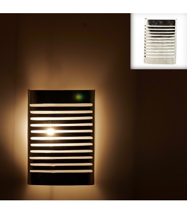 Wand Aluminium Tiefgang - Grille - poliert