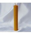 Vela Artesana Redonda de Cera Virgen de Abeja