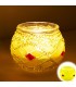 Turkish Candle Mini - Murano Glass - Mosaic