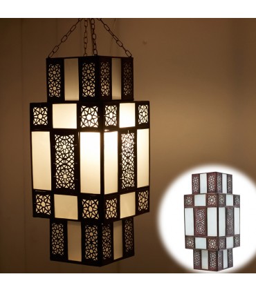 Mesdames arabes conception de la lampe - blanc opaque - 50 cm Pr