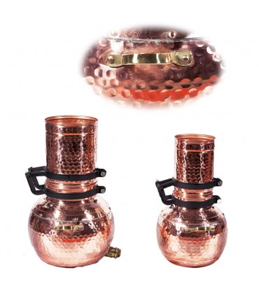 Column Copper Alembic-Craftsman-Distillation Essences and Liquor