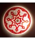 Ceiling Apply or Turkish - Murano Glass - Mosaic Arabic - 30 cm