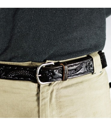 Knight Artisan Belt - Leather Engraving - 125 cm