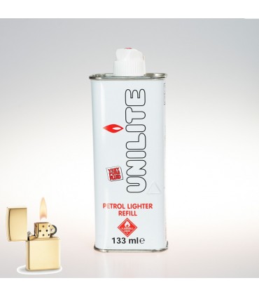 Gás Liquefeito de Petróleo - tipo ZIP Isqueiros refil - 133 ml