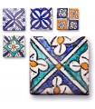 Andaluz Mini Tile - 5 cm - Vários projetos - Handmade