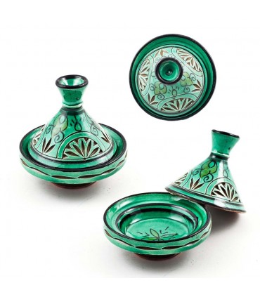 Especiero Tajin Mini Labrado -Varios Colores- 10 cm Alto