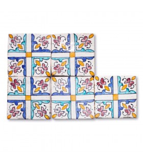 Andalouse Mini Tile - 10 cm - Divers Designs - Modelo 11
