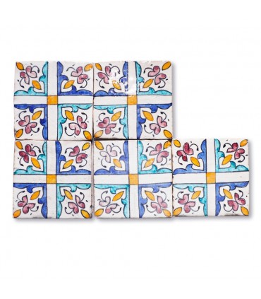 Andalusian Tile Mini - 10 cm - Various Designs - Model 11