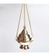 Botafumeiro grand - encensoir bronze - chaîne 30 cm