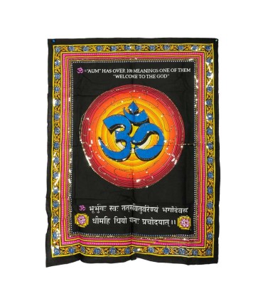 Stoff Baumwolle Indien - OHM - Handwerker-75 x 110 cm - Qualität