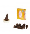 Encens Cones Goloka - 12 unités - Base incluse