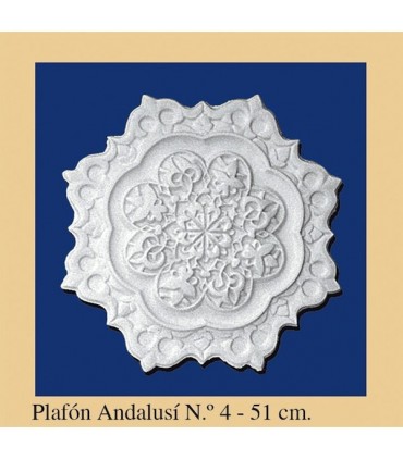 Plafon Andalusi - Escayola - 4 x 51 cm