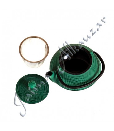 Teekanne Eisen umgewandelt - hohe Qualität - Filter - 0,6 L Farben