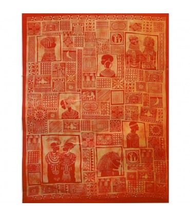 Tapestry Cotton Fabric India-Masai-Crafts-240 x 210 cm
