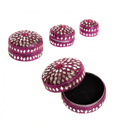 Spiel 3 Boxen helle glitter - Velvet - Farben