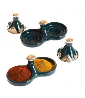 Decorado Mini-Spice Tajin várias cores, 7,5 cm de altura