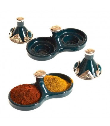 Decorado Mini-Spice Tajin várias cores, 7,5 cm de altura