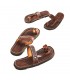Unisex leather sandal - leather braided - various sizes - quality
