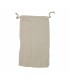 Dadi ideale di sacchetto - stringa chiusa - cotone lavato - 29 x 19 cm