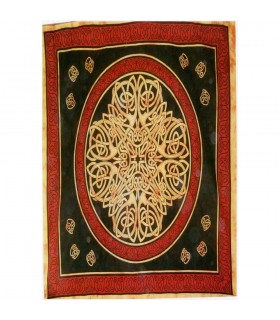Stoff Algodon Indien-Mandala-Handwerker-140 x 210 cm