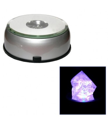 Base Multi Color Led - produtos de exposição 8 cm diâmetro - giro-