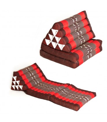 Tailandês triangular com sofá-cama ou volta - vários almofada opções e cores - lojas de chá perfeito