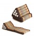 Triangular Thai with daybed or back - several pad options and colors - perfect tea shops