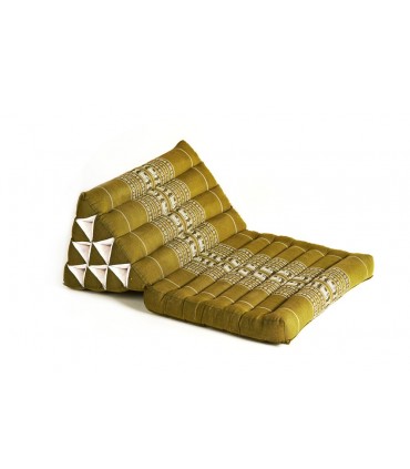 Triangular Thai with daybed or back - several pad options and colors - perfect tea shops