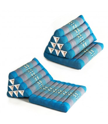 Triangular Thai with daybed or back - several pad options and colors - perfect tea shops