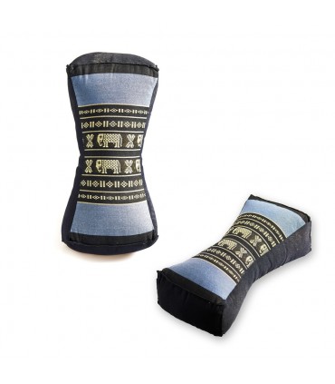 Pad tailandês oval - Borados étnico - inclui o enchimento - 34 cm