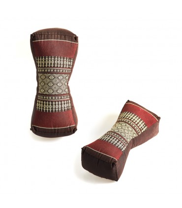 Pad tailandês oval - Borados étnico - inclui o enchimento - 34 cm