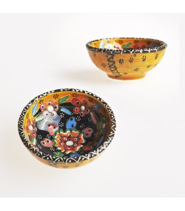 Spice rack - mini Bowl - various models - manocom-painted range of utilities