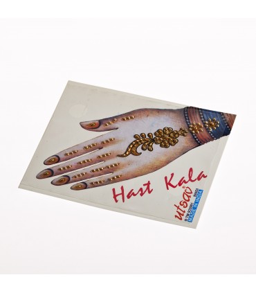 Aufkleber - Hand - Bindi
