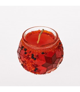 Turkish Candle Mini - Murano Glass - Mosaic